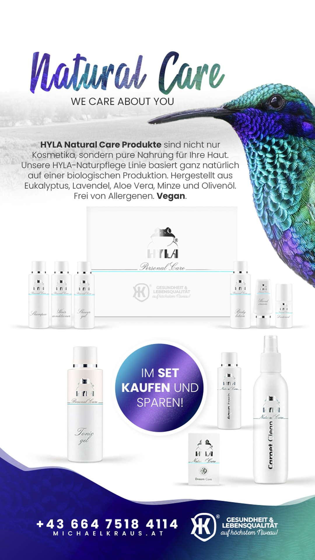 HYLA Naturpflege Linie - Produkte - Hyla Natural Care